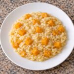 Risotto alla zucca pronto da servire