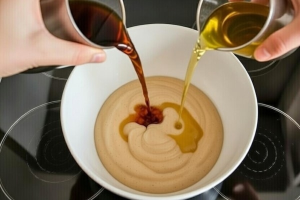 Aggiunta di caffè freddo all’impasto della torta al caffè